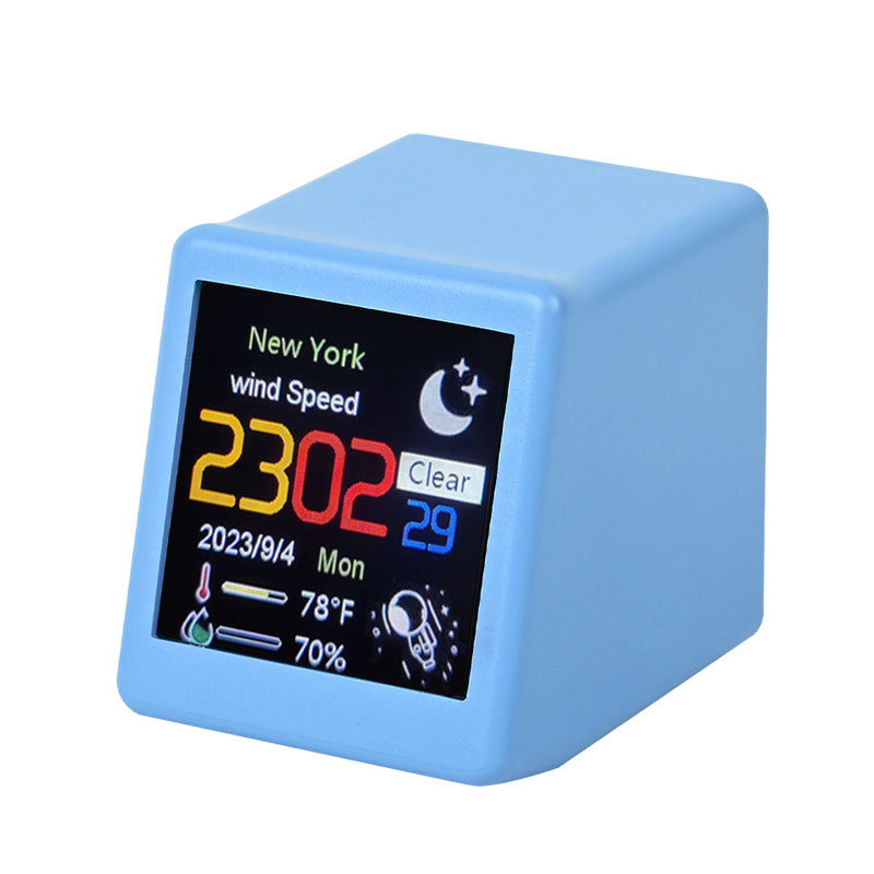 Smart Wi-Fi Enabled Desktop Digital Weather Clock