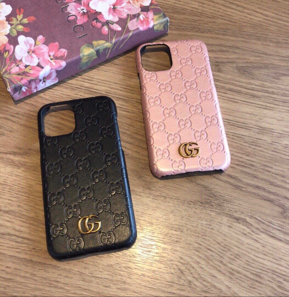 gucci pink iphone case