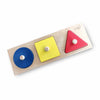 Wooden shapes board for preschoolers