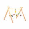 Wooden mobile for play gym