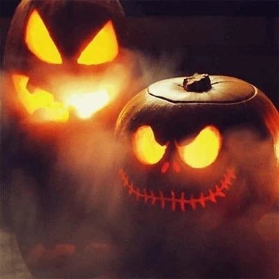 12 LED LIGHT ULTRASONIC MIST MAKER FOGGER🎃