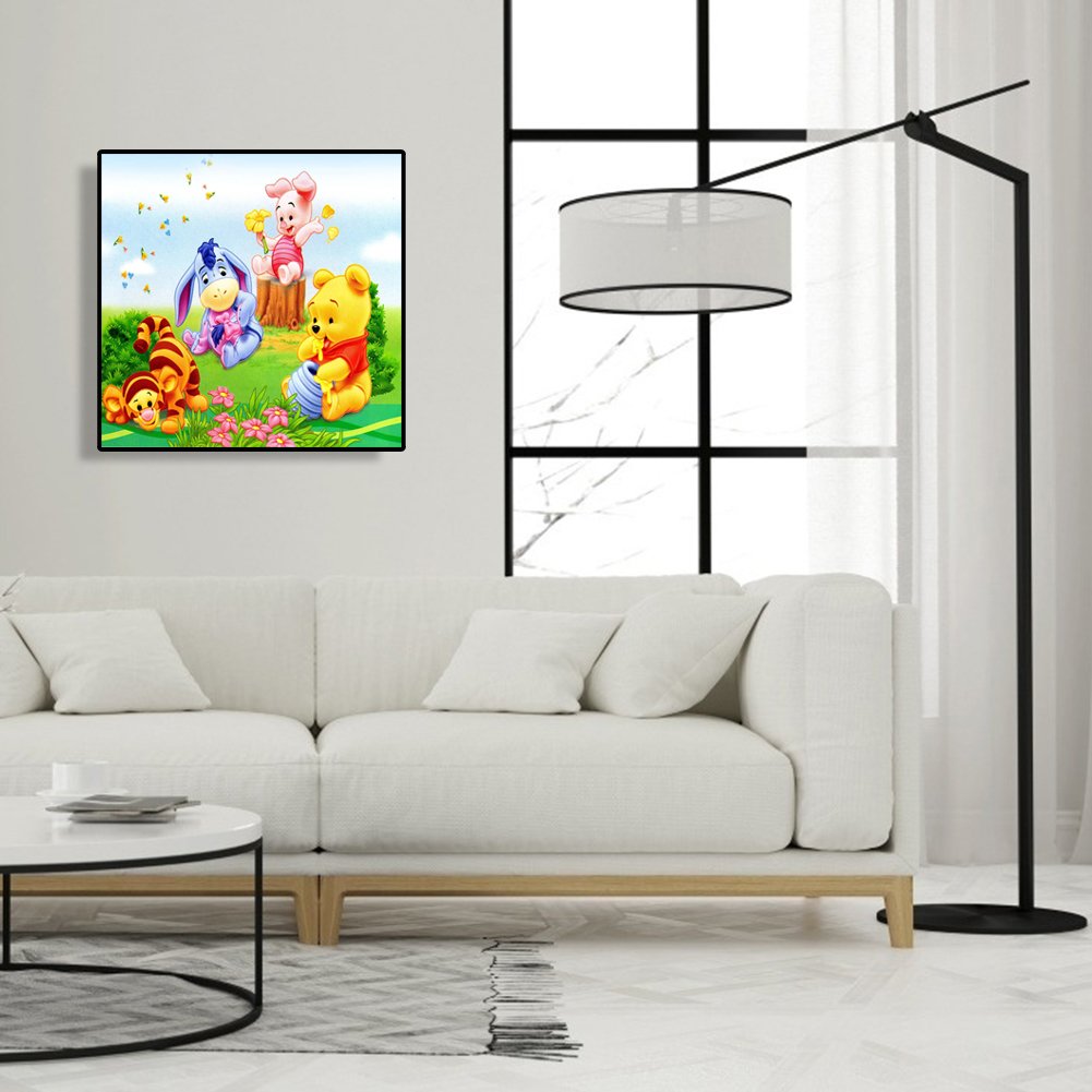 Winnie The Pooh And Friends 5D Diamond Painting Kit