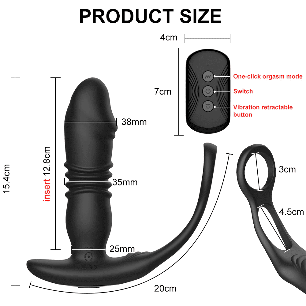 3 in 1 Anal Vibrator