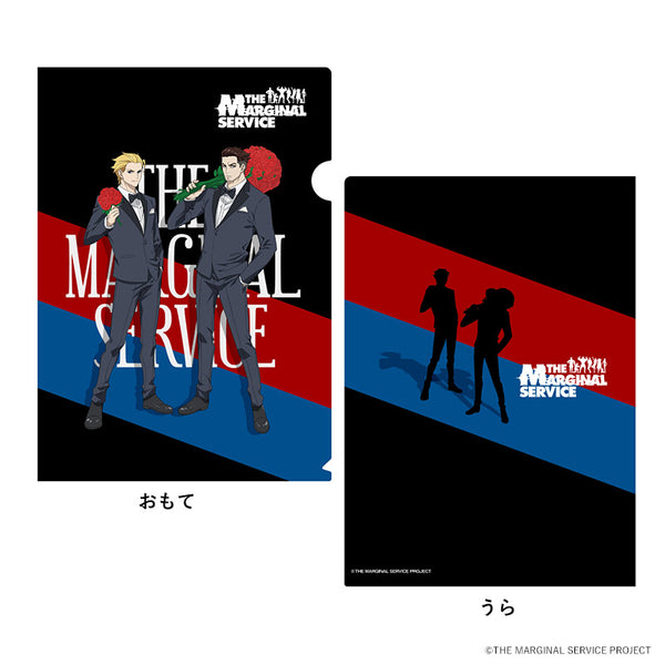 THE MARGINAL SERVICE TSUTAYA POP UP SHOP　クリアファイル