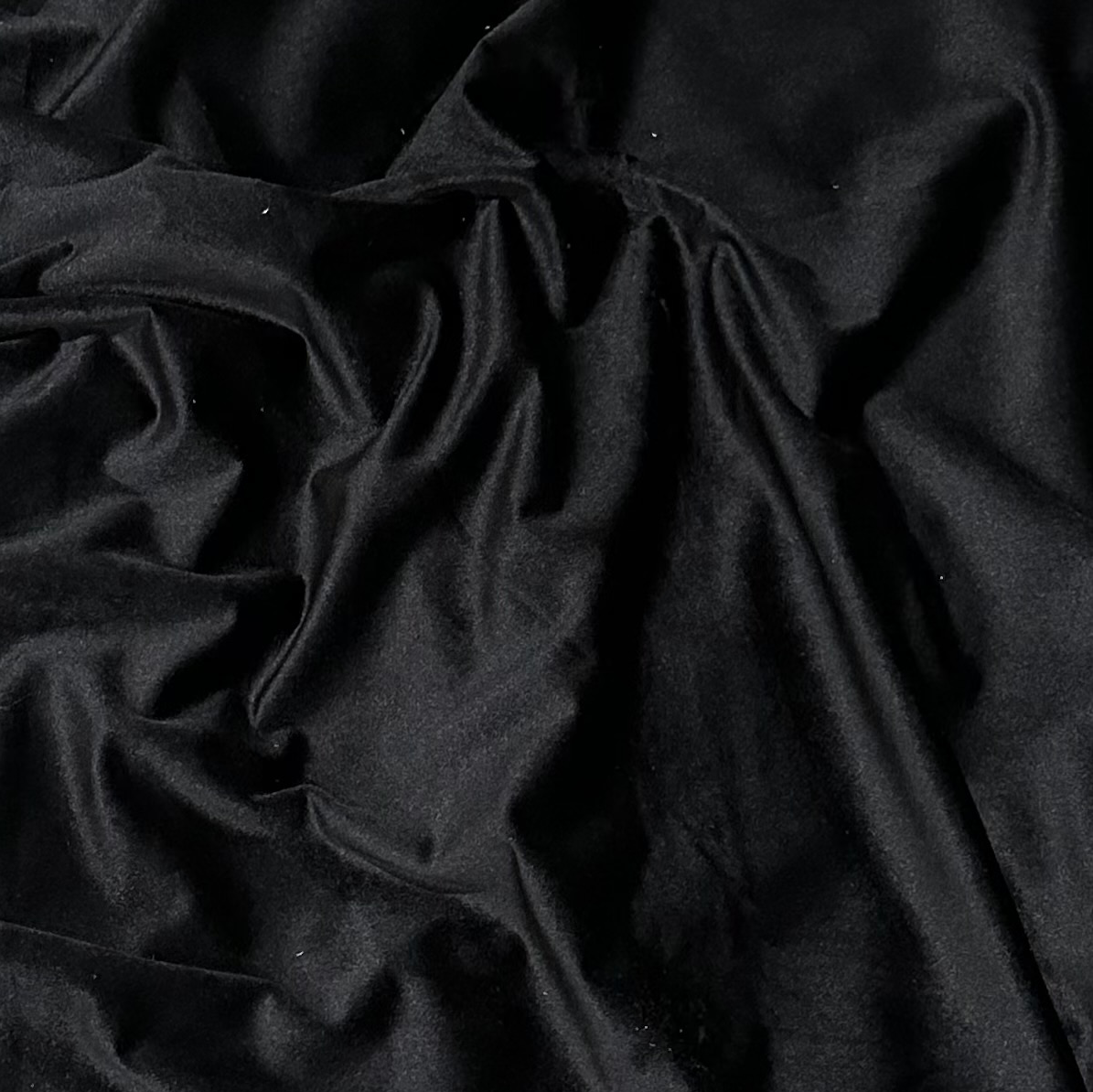 Black Plush Velvet - Creative Coverings