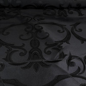 Lush Velvet Wholesale Fabric in Black