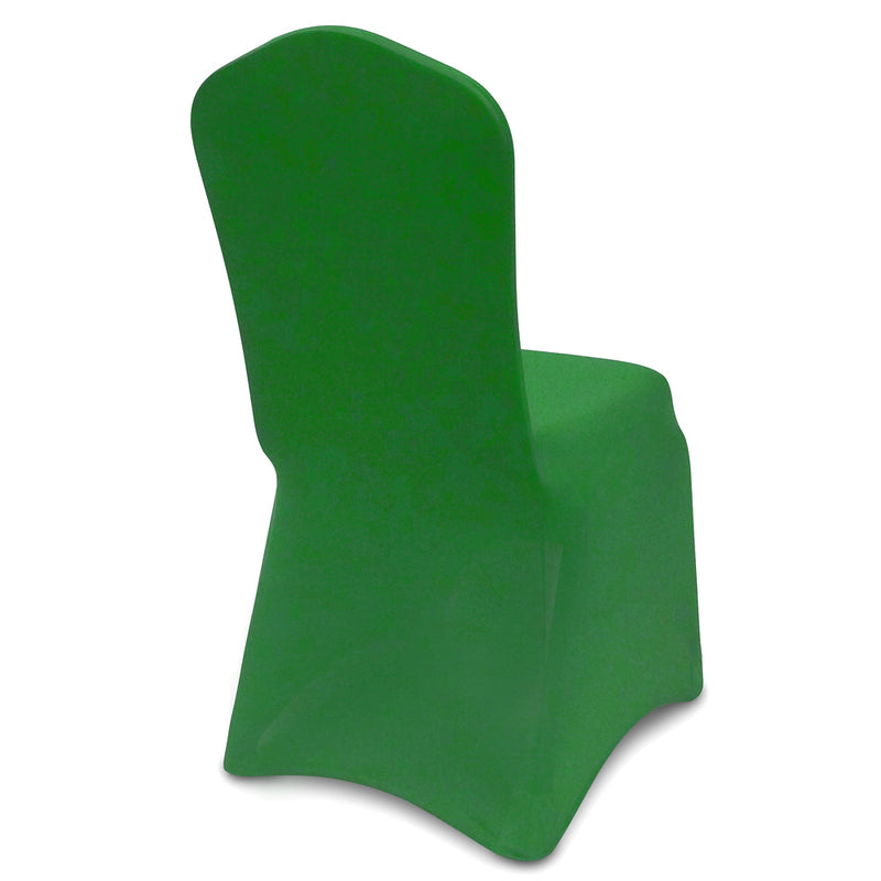 Spandex Banquet Chair Cover in Emerald Green