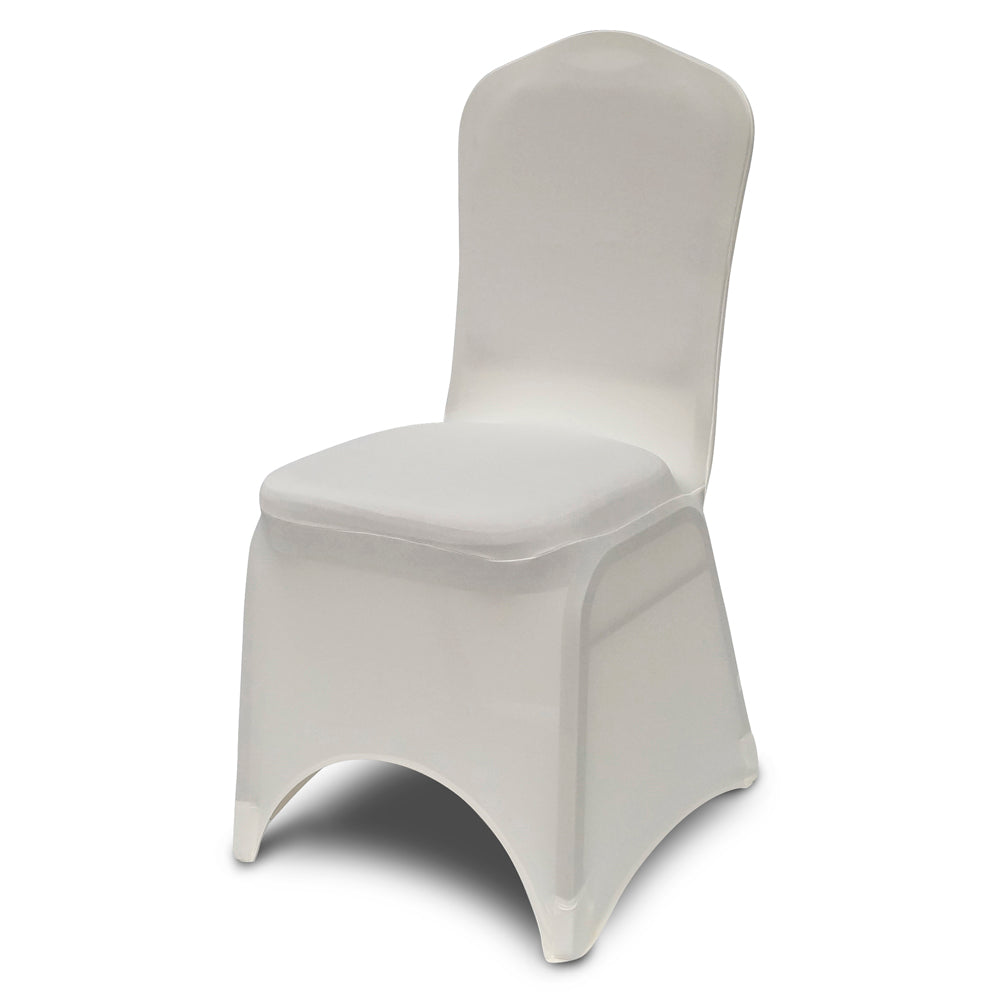Ivory Square Top Spandex Banquet Chair Cover Wholesale Chair Covers,  Wedding Chair Covers -  Canada