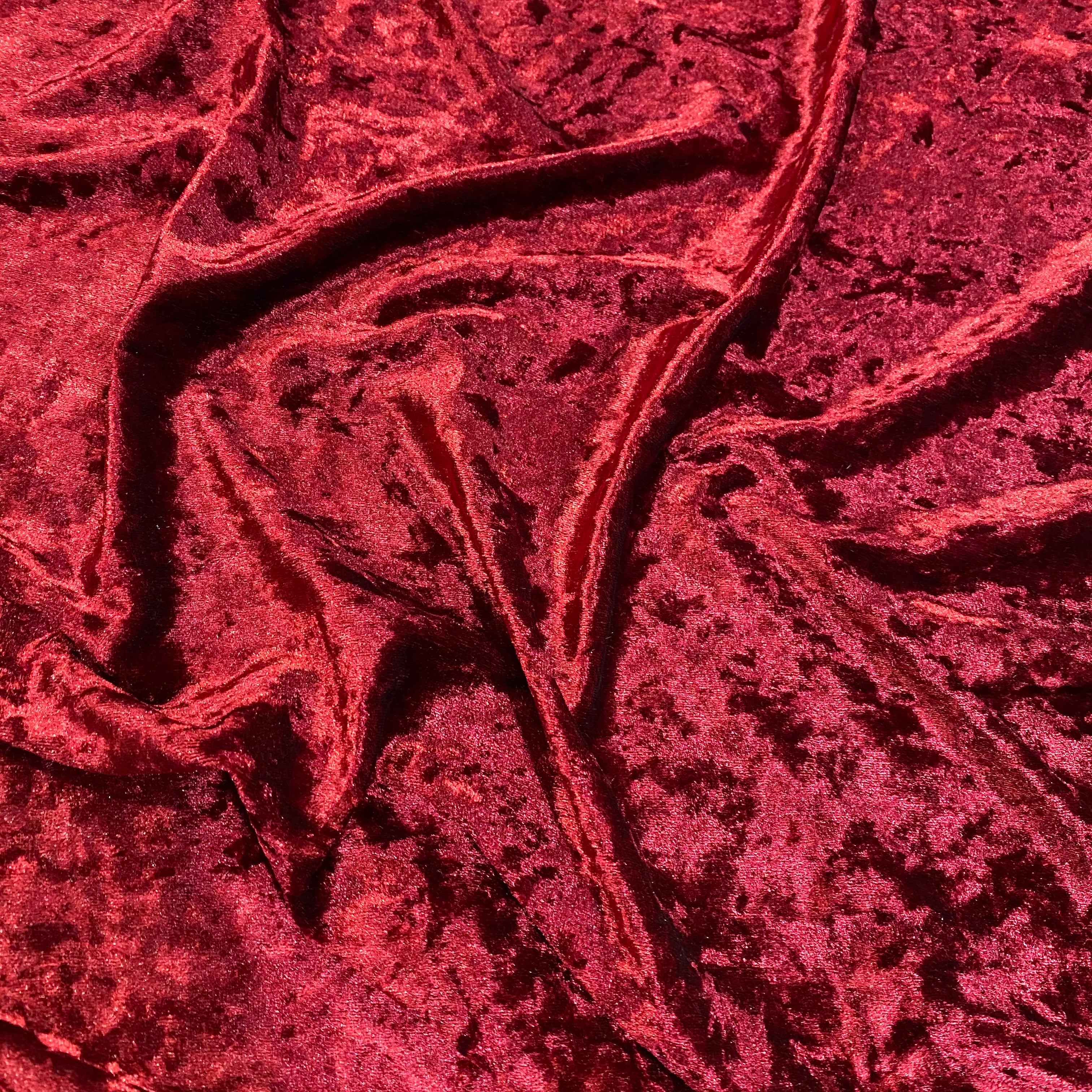 Crushed Velvet Fabric