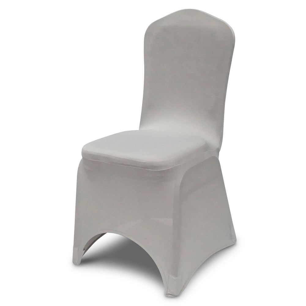 Ivory Square Top Spandex Banquet Chair Cover Wholesale Chair