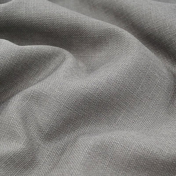 Capri Slub Linen Wholesale Fabric in Silver