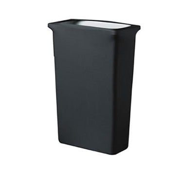 Spandex 7 Gallon Office Trash Can Cover in Black