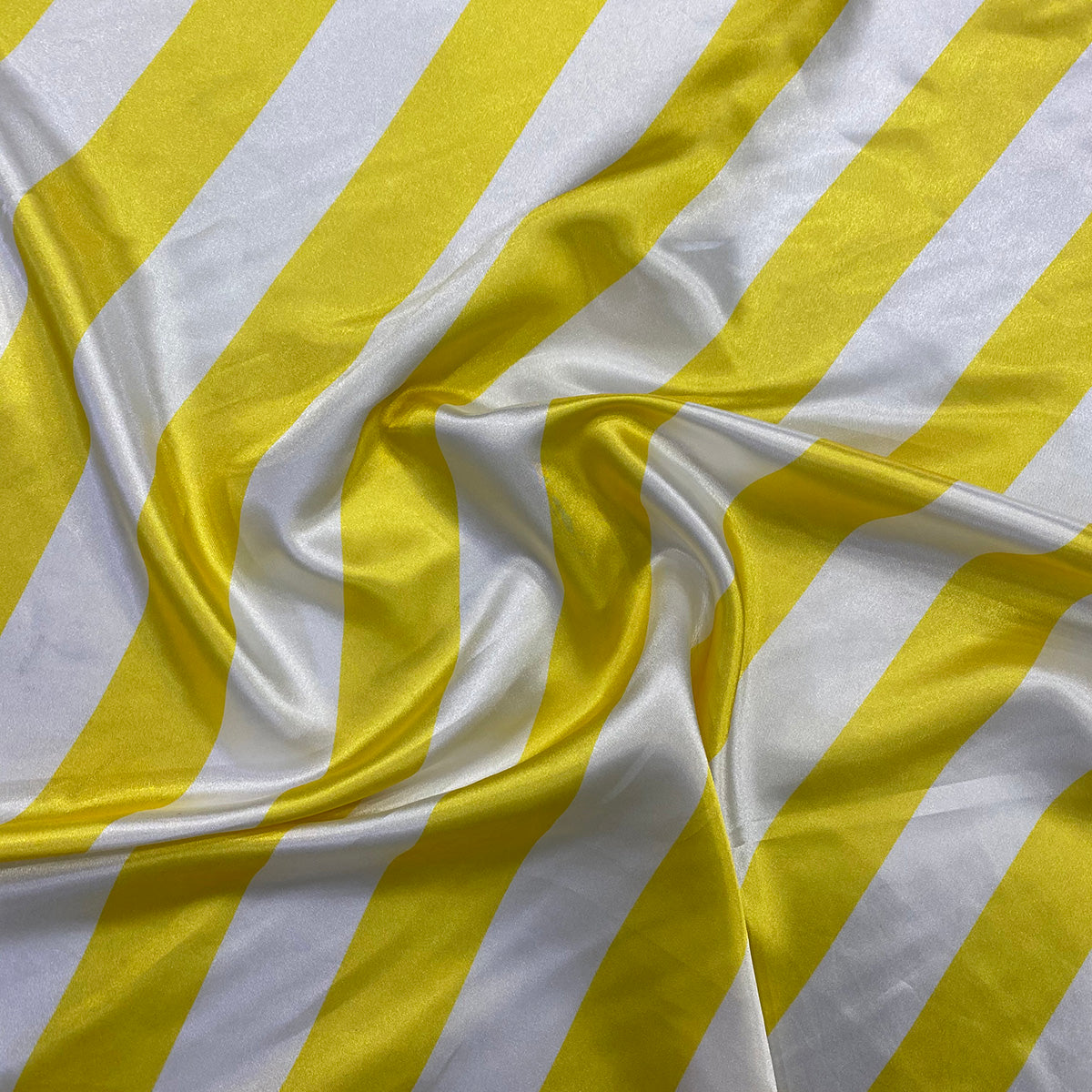 Silk Feel Polyester Satin, Yellow