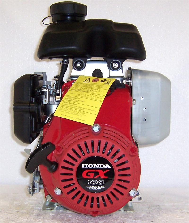 Honda Gasoline Engine: Horizontal, 3/4, 2 43/100 in Shaft Lg , 3.3 qt Fuel  Tank Capacity (Qt.)