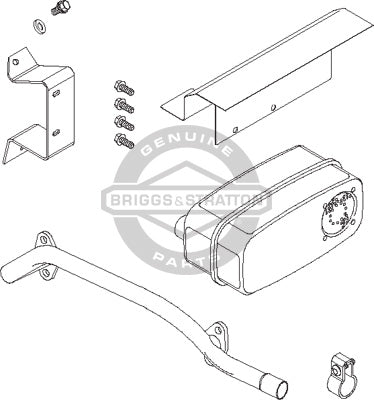 LAMPE TEMOIN:490489 (490489) PIECE D'ORIGINE Briggs & Stratton