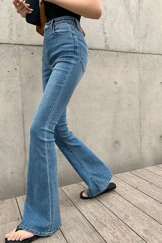 High Waist Straight Stretch Loose Jeans Pants – Nada Outfit Land