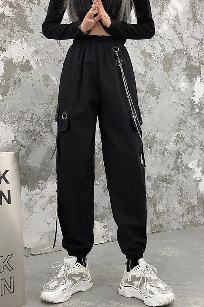 High Waist Hip Hop Cargo Jogger Pants – Nada Outfit Land