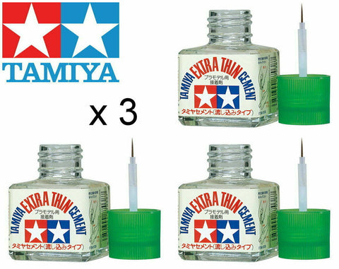 Tamiya 87038 Extra Thin Cement Glue Fine Tip 40ml 