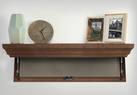 hidden gun shelf