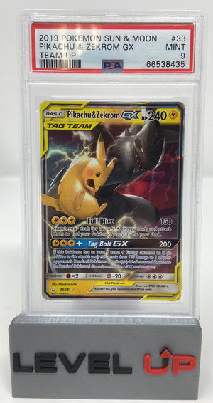 Pikachu & Zekrom GX (33/181) [Sun & Moon: Team Up] PSA 10