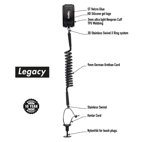 leash bodyboard Legacy