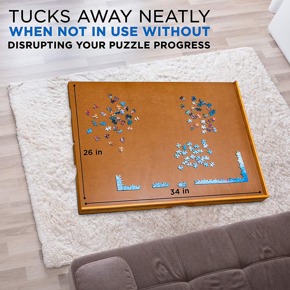Wooden Puzzle Tray With Storage : 6 Steps (with Pictures
