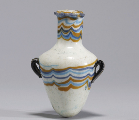 Amenhotep Iii - Glass Vessel with Handles ca. 1450-1350 BC (New Kingdom) Solange Spilimbergo Volpe