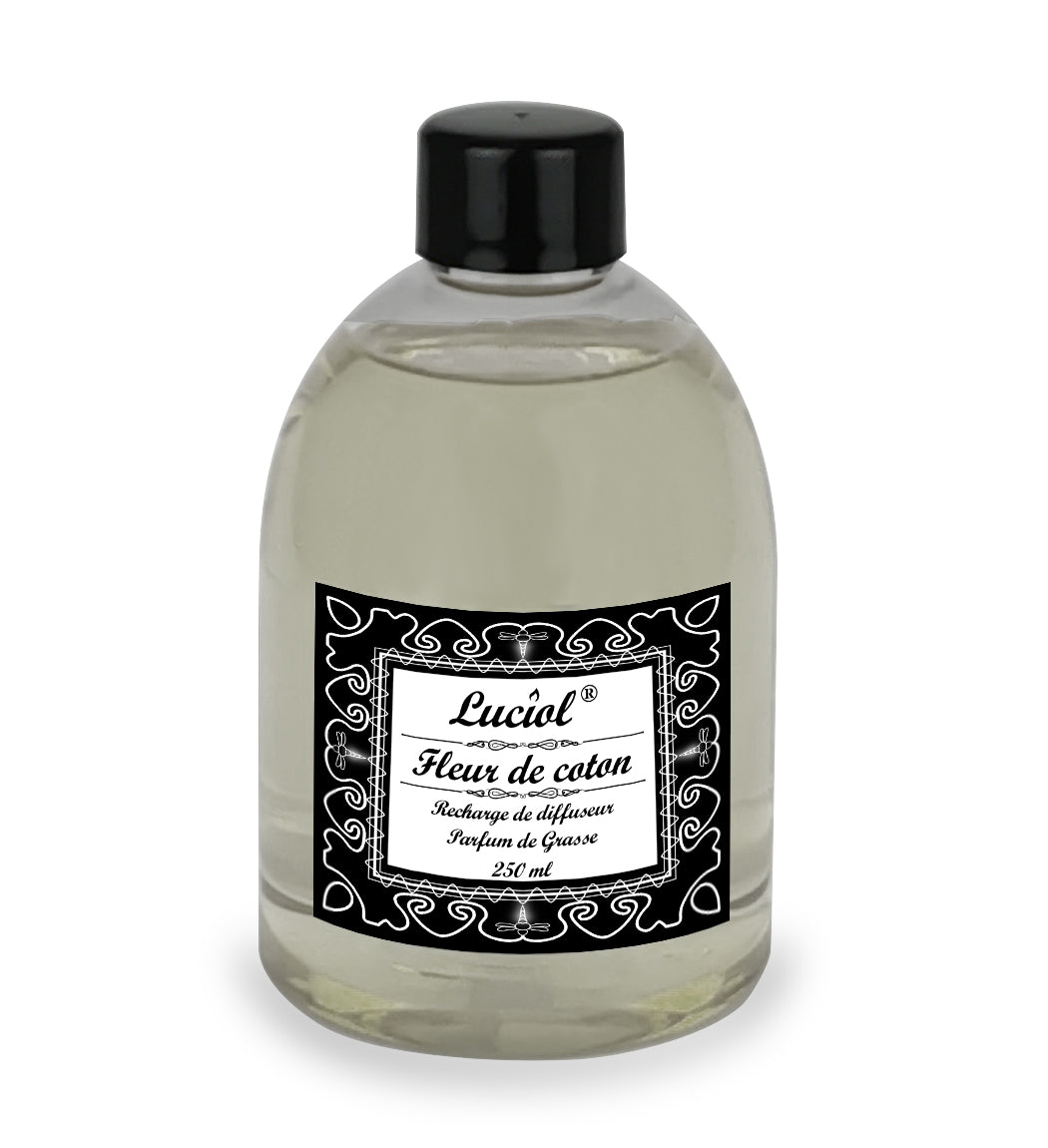 Recharge de parfum pour diffuseur Fleur de coton – Luciol