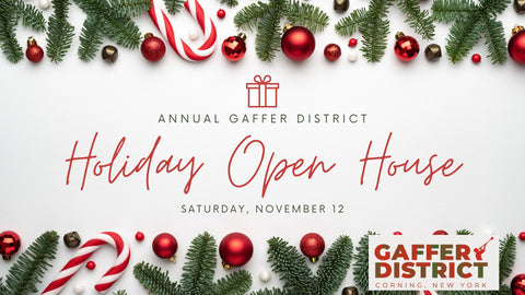 Gaffer District Holiday Open House November 12, 2022