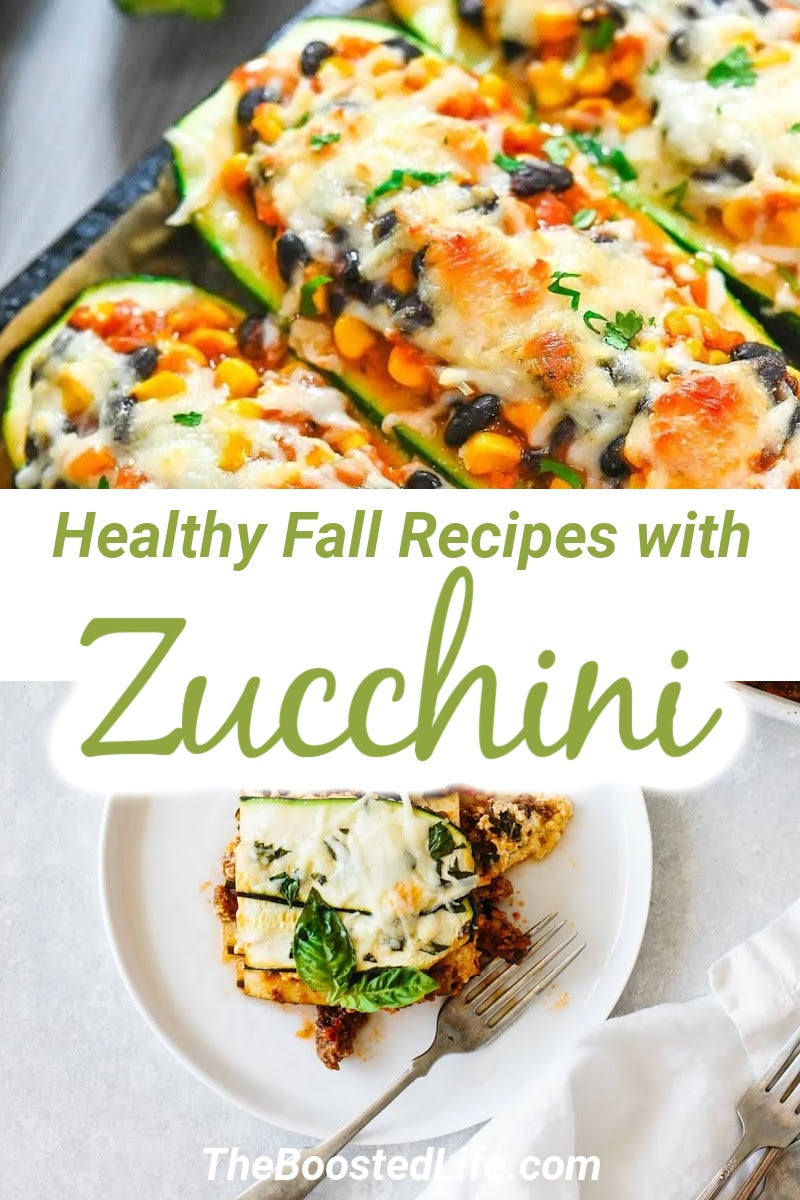 Healthy zucchini recipes for fall can help us stay on track with our nutrition during the holiday season.