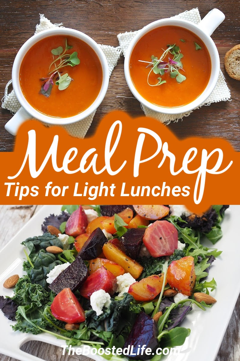 Meal prep tips for light lunches can help you step up your meal planning and increase your nutrition intake.