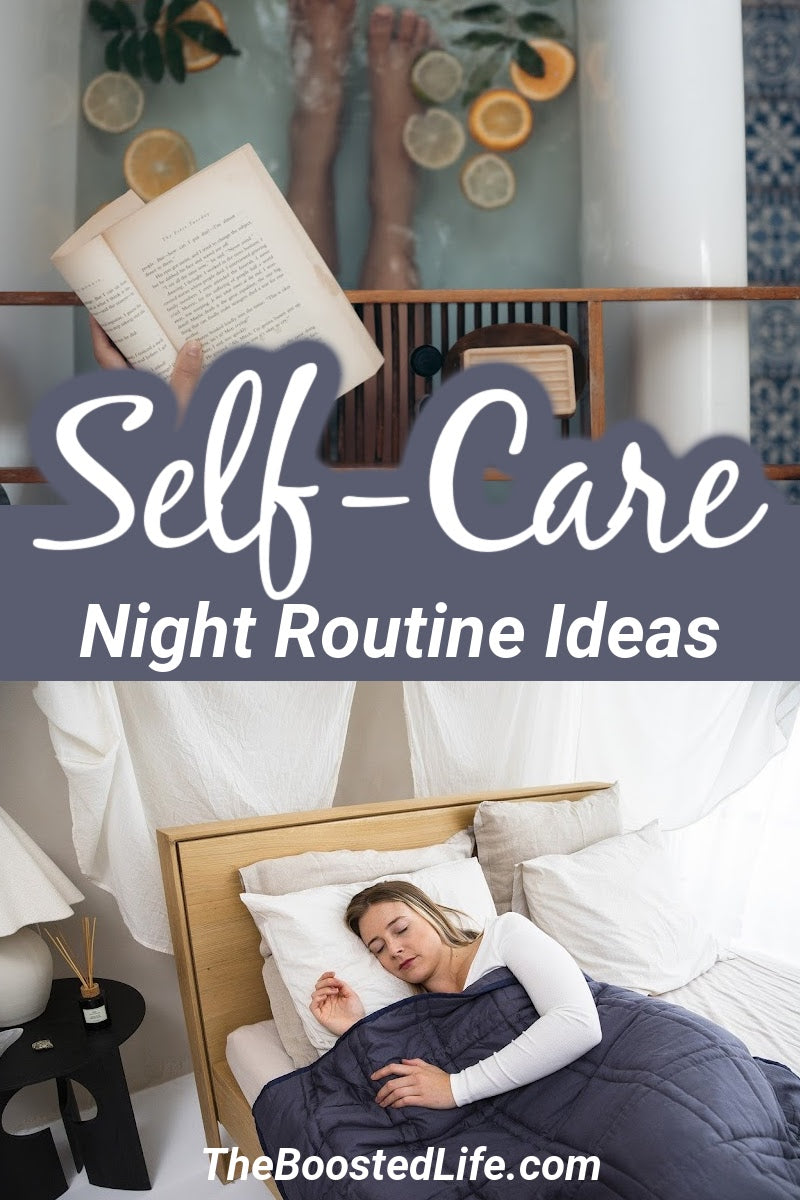 We could all use some self care night routine ideas to help improve many different aspects of our lives.