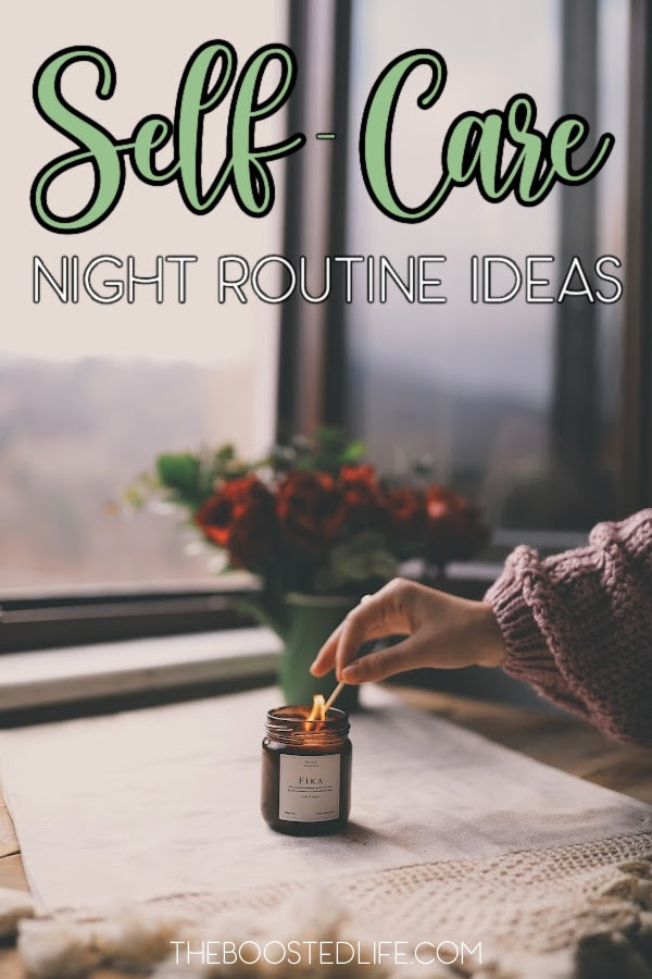 We could all use some self care night routine ideas to help improve many different aspects of our lives.