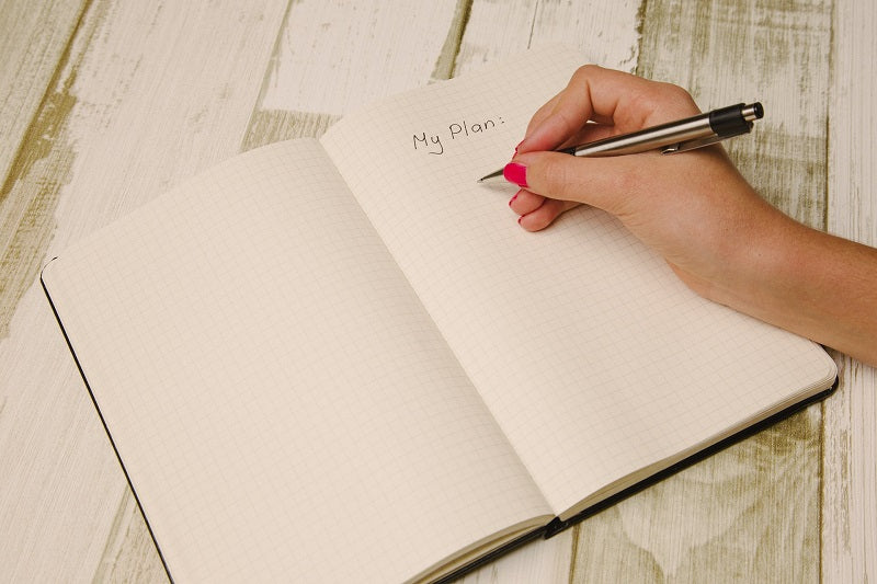 Affirmation and goal journaling can help you reach your weight loss, healthy living, and wellness goals with one simple trick.