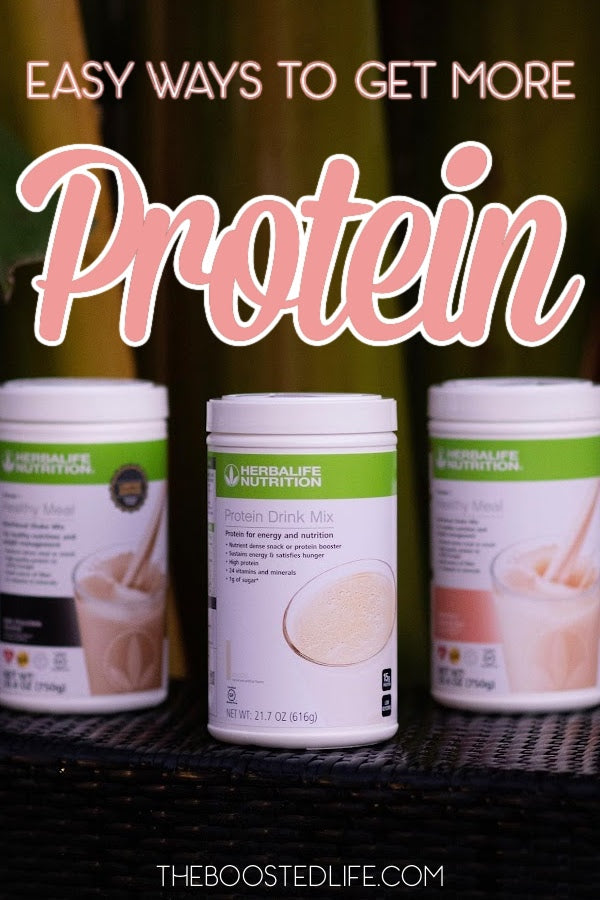 Finding ways to fit protein into your diet doesn't need to be difficult, but it is important enough to consider as many options as possible.