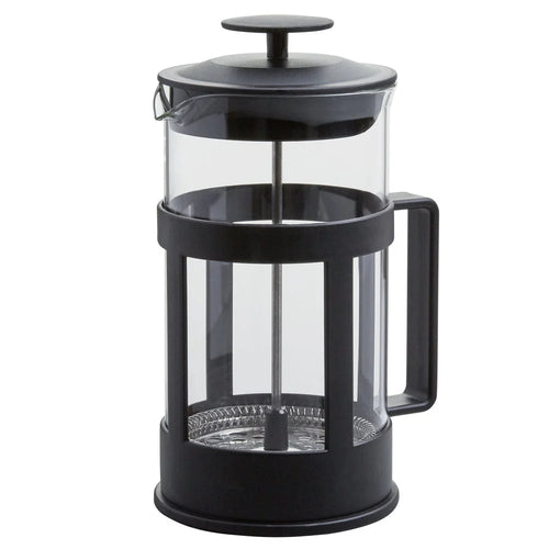 Acopa 33 oz. Glass / Silver French Coffee Press