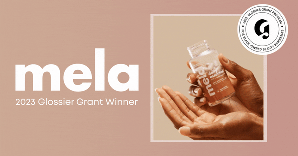 mela vitamins 2023 glossier grant winner