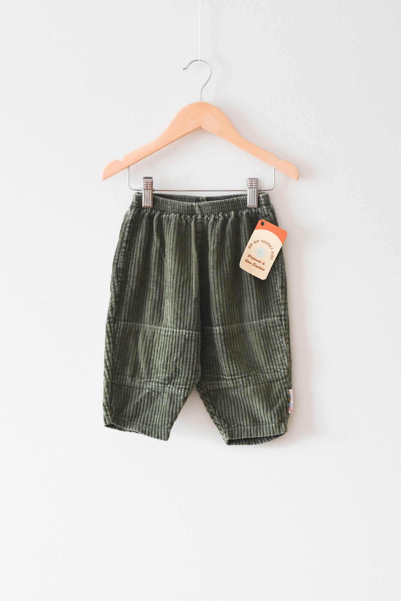 Vintage Please Mum Green Corduroy Pants • 18 months – Hip Hip