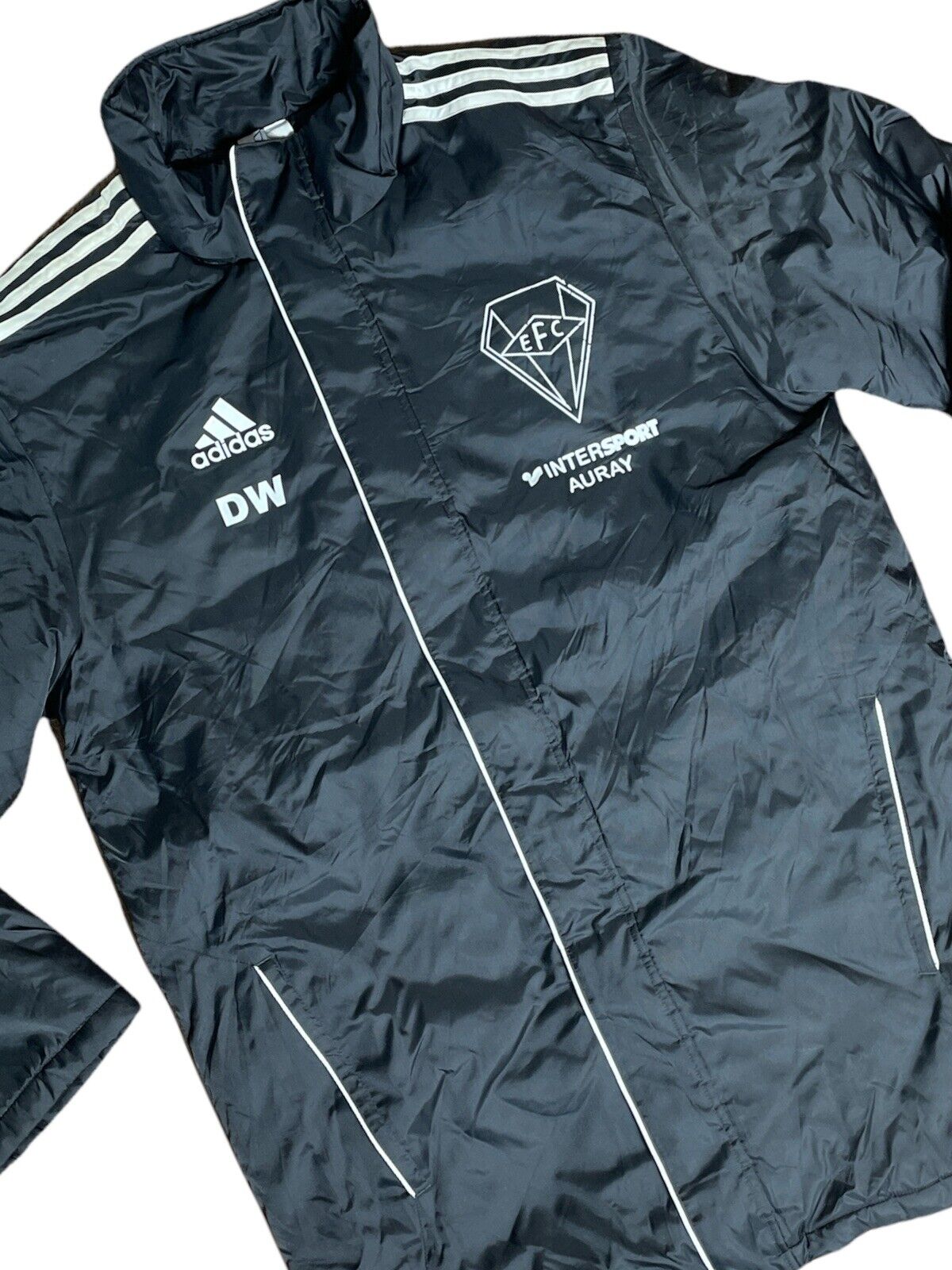 adidas waterproof football jacket