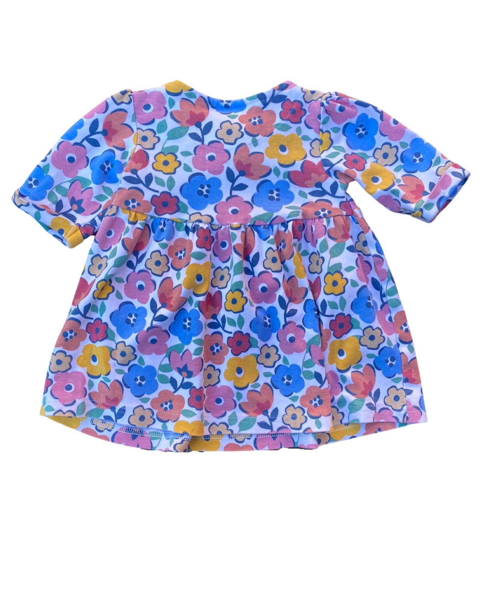 Jojo Maman Bebe floral print jersey dress (12-18mths)
