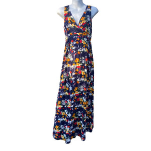Jojo Maman Bebe Floral Print Maxi Dress Size 8 Tot Swap Shop