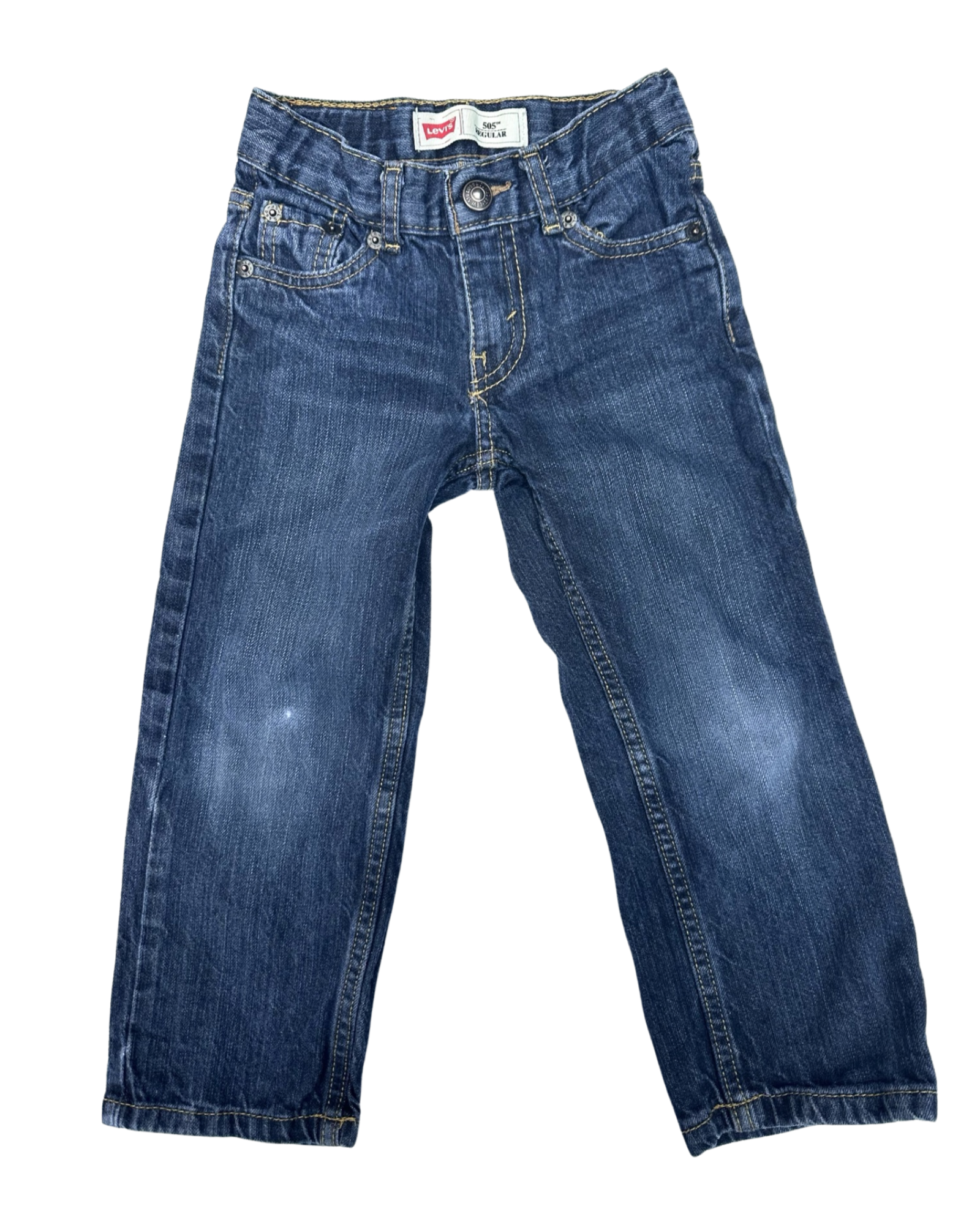Vintage Levi's 505 straight cut dark wash jeans (3-4yrs) – Tot swap shop