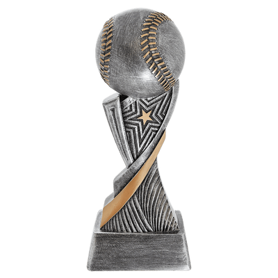 9.75 Overall Height Gold Resin Fantasy Football Traveling Trophy
