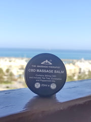 CBD massage balm