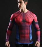 NYTT, Riktigt häftiga långärmade Superhjälte tröjor, åtsitande material/design