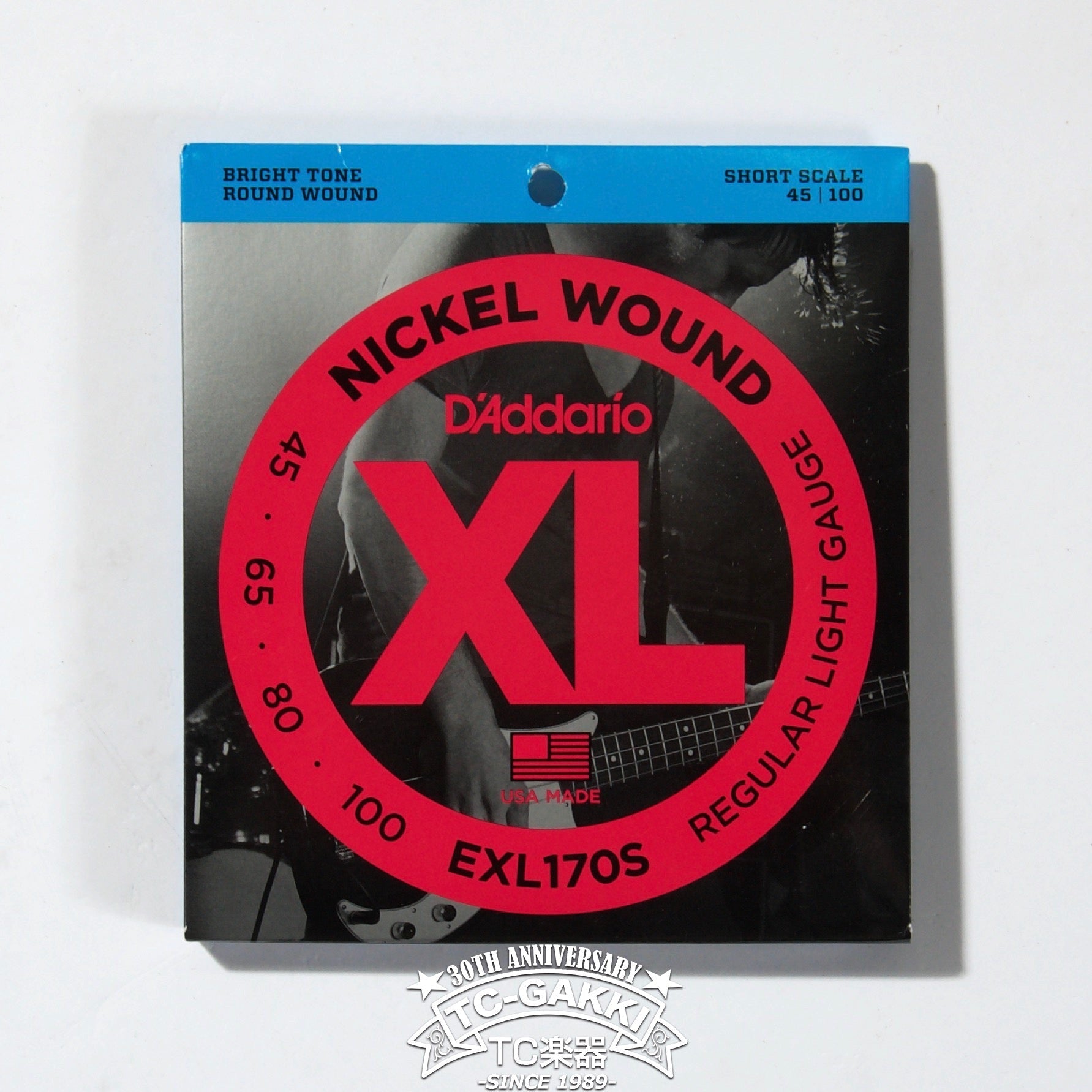 EXL170S+Nickel+Wound+Bass+Light+45-100+Short+-+TC楽器+-+TCGAKKI