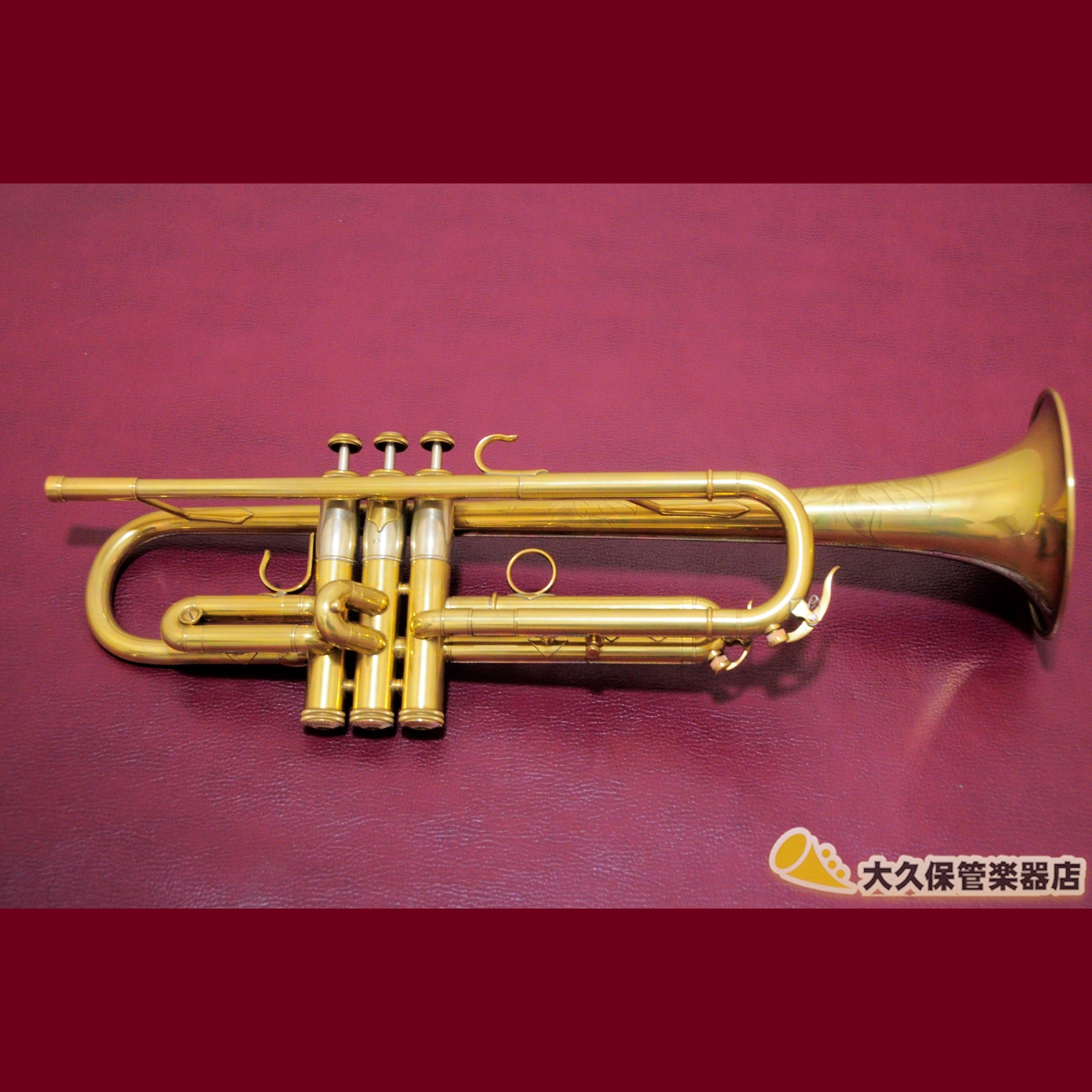 クイーン・ブラス Red Brass Satin Bell Lacquer フリューゲルホルン(新品)