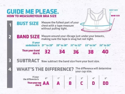 Bra Size Calculator - Measure Correct Bra Size – diKHAWA Fashion