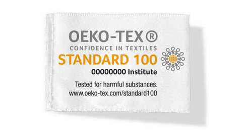 OEKO-TEX Standard 100 tag | Celestial Silk Mulberry Silk Pillowcase and Accessories