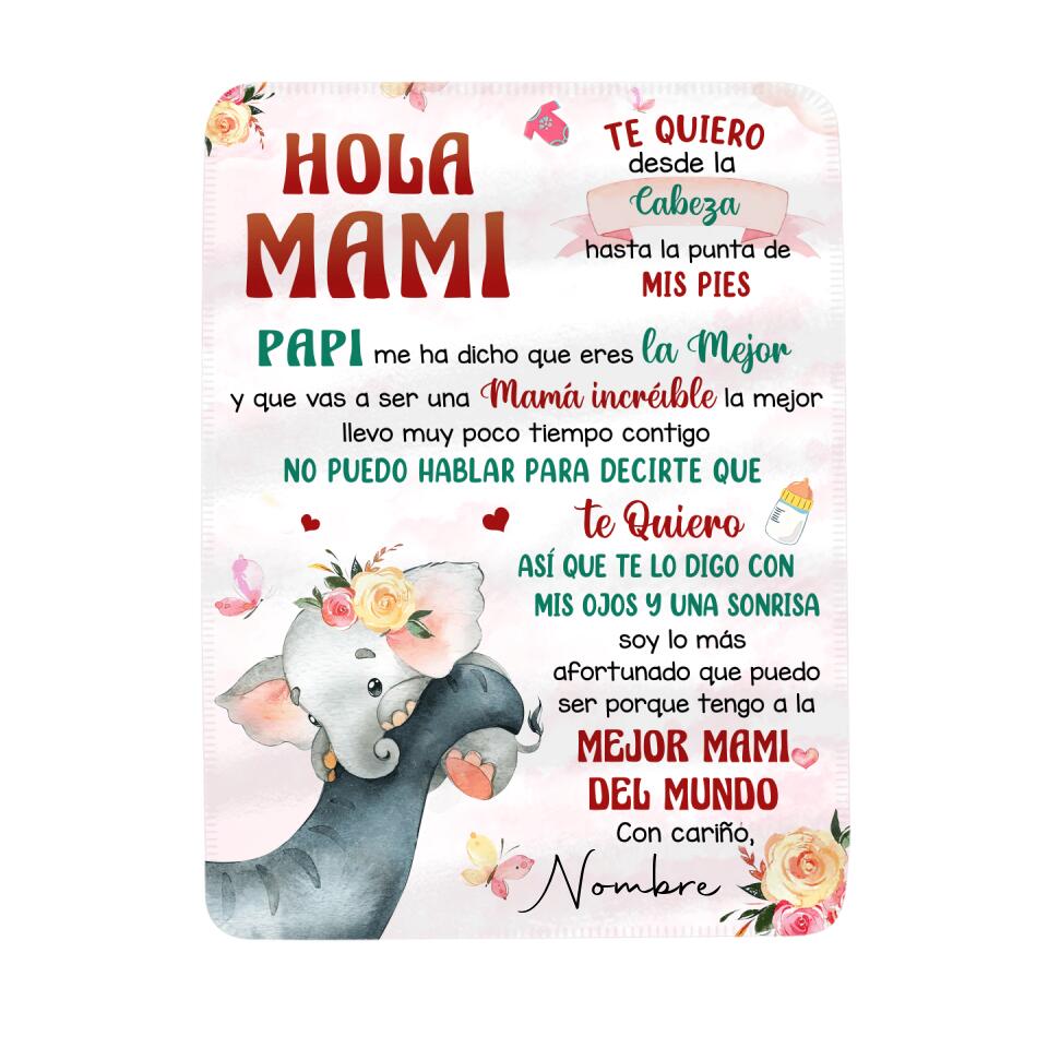 Personalizar Mantas Polar Para Mamá | Personalizado Regalos Para Mamá -  Amor1970s